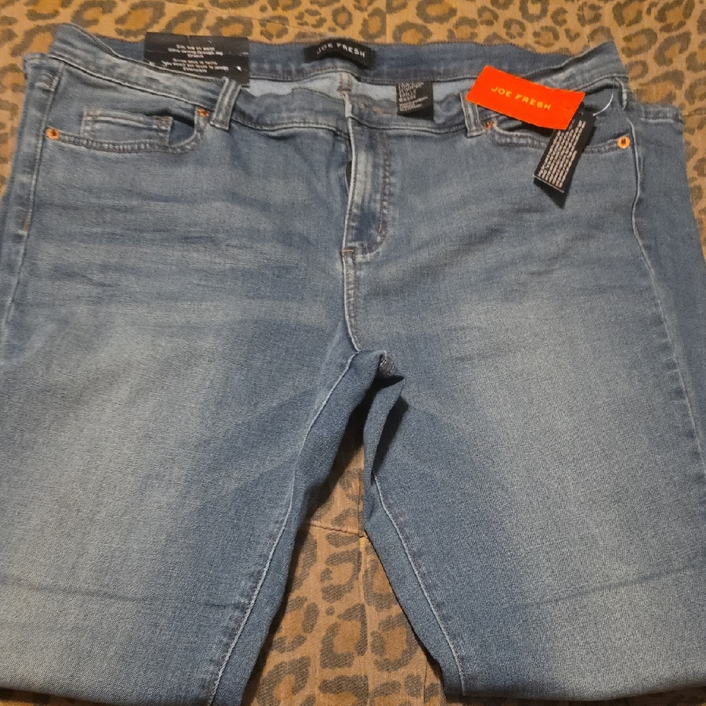 Joe Fresh Blue Skinny Jeans with Faded Wash